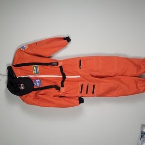 NASA Commander Astronaut costume with adjustable hat--RECEIVE BEFORE HALLOWEEN!
